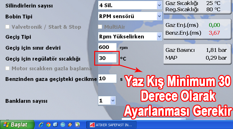 Sıralı Sistem LPG Yakıt Tüketimi Sıralı Sistem LPG Yakıt Tüketimi